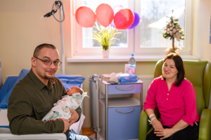 pierwszy Tarnowianin Nikodem z rodzicami