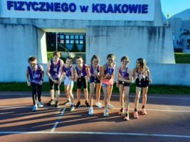 Lekkoatleci MLUKS Tarnów - medaliści Mistrzostw Województwa Małopolskiego dzieci młodszych i dzieci starszych