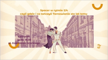 Plakat "Spaceru w rytmie 2/4"