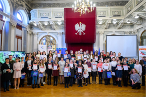 Wręczenie nagród w konkursie plastycznym „Polska Niepodległa”