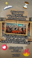 Plakat prelekcji z okazji 500-lecia hołdu pruskiego