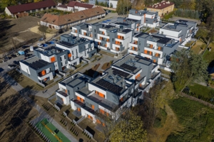 na zdjęciu nowe bloki TTBS oddane do użytku