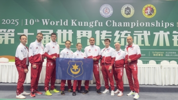 Zawodnicy UKS Kung Fu Vo Thuat Thanh Quyen Tarnów