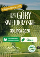 Plakat "Wakacyjnych Czwartków z PTTK-iem"