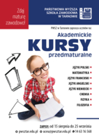 Kursy dla maturzystów w PWSZ