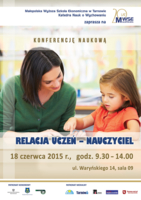 O relacjach pedagogicznych KONFERENCJA