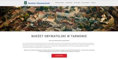 Wybierz projekt do budżetu obywatelskiego