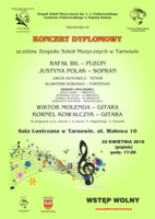 Koncert dyplomantów 
