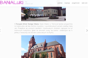 Podróżnicy z Warszawy zachwyceni Tarnowem