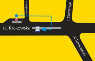 Remont ul. Krakowskiej na półmetku
