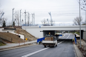Wiadukt na ul. Czerwonych Klonów przejezdny