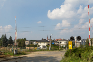 Zamknięty przejazd kolejowy OD 12 WRZEŚNIA