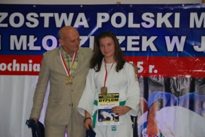 Tarnowianka złotą medalistką w judo