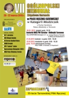 VII Memoriał Zbigniewa barnasia - plakat