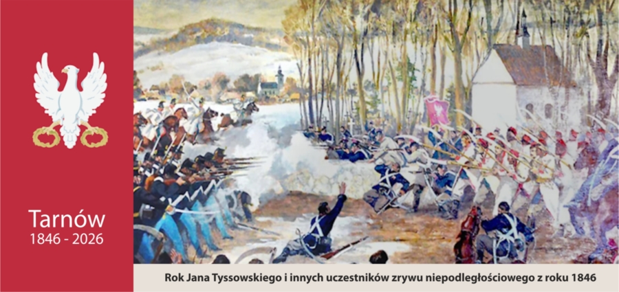 Plakat obchodów "Roku Jana Tyssowskiego"