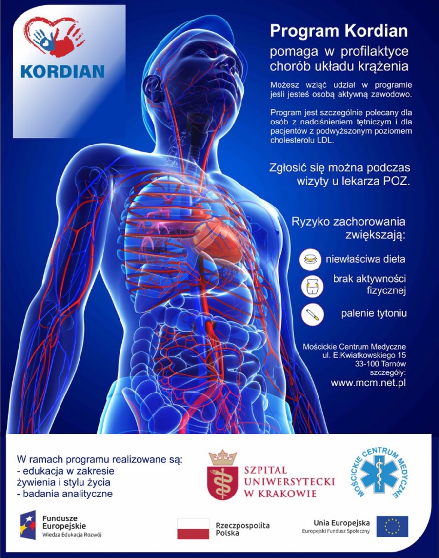 Plakat programu "Kordian"