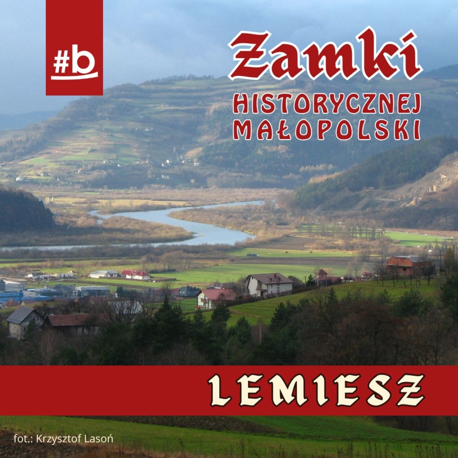 Plakat cyklu "Zamki historycznej Małopolski"