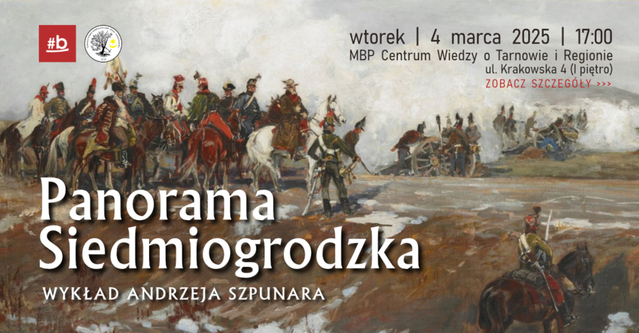 Plakat prelekcji Andrzeja Szpunara