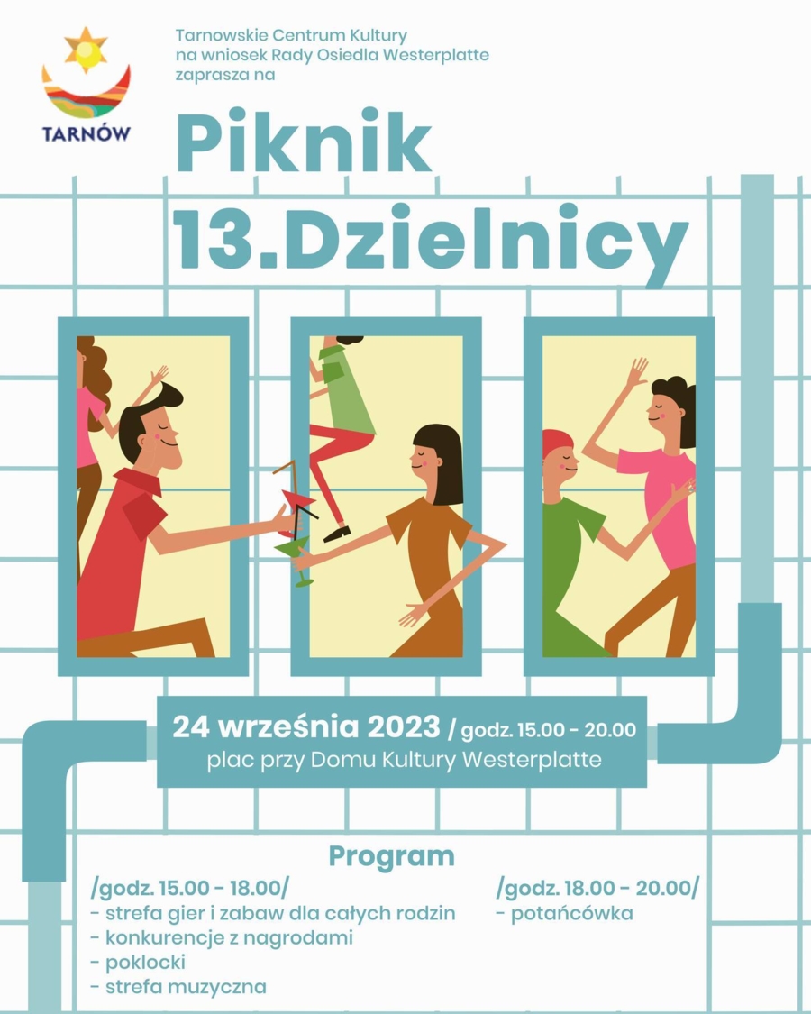 Plakat Pikniku 13. Dzielnicy