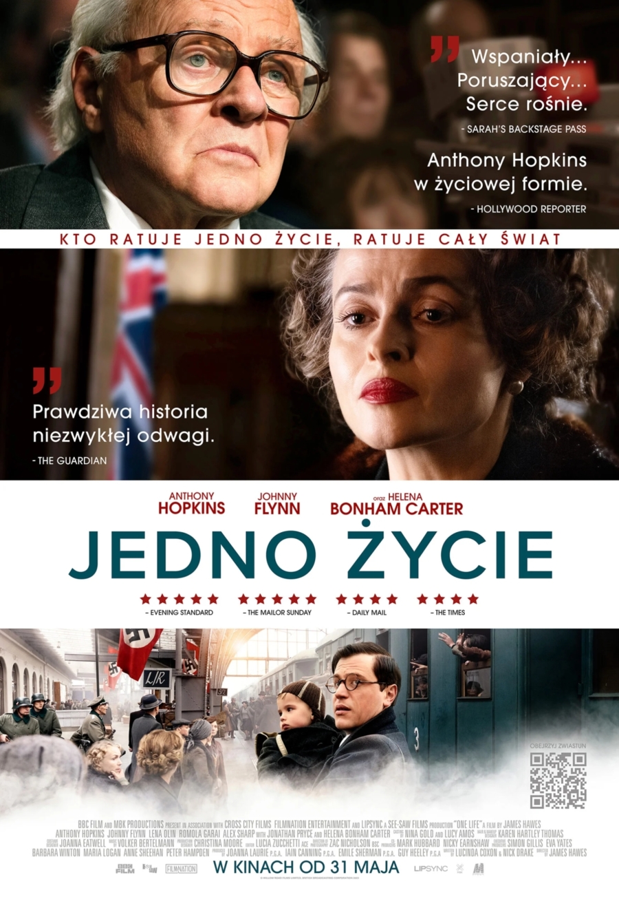 Plakat filmu "Jedno życie"