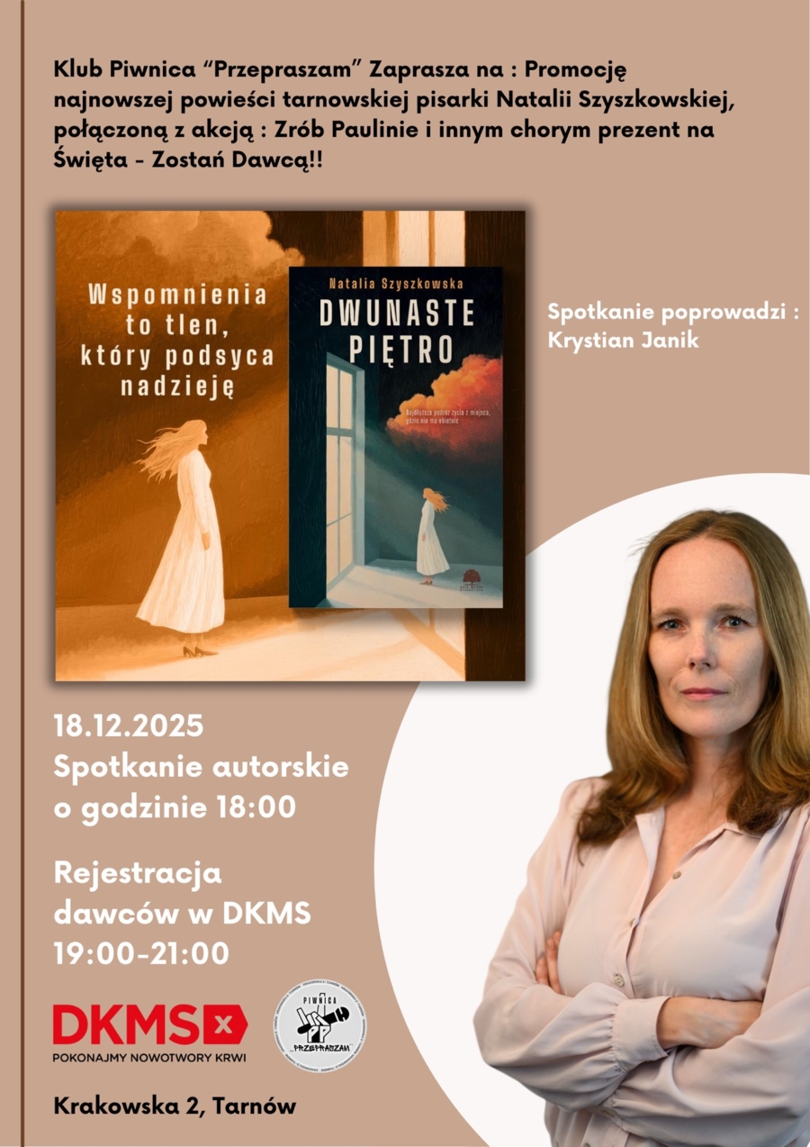 plakat zachęcający do rejestracji DKMS