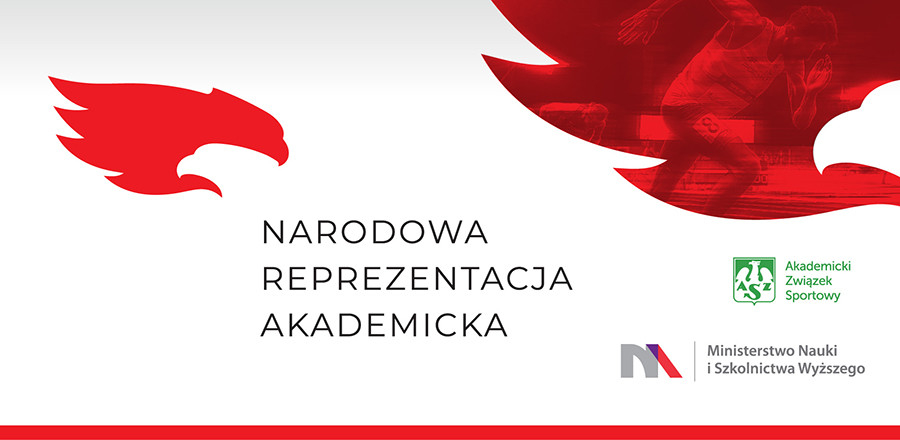 Baner "Narodowej Reprezentacji Akademickiej"