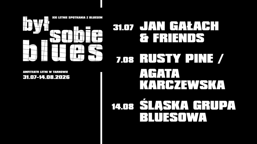 blues plakat