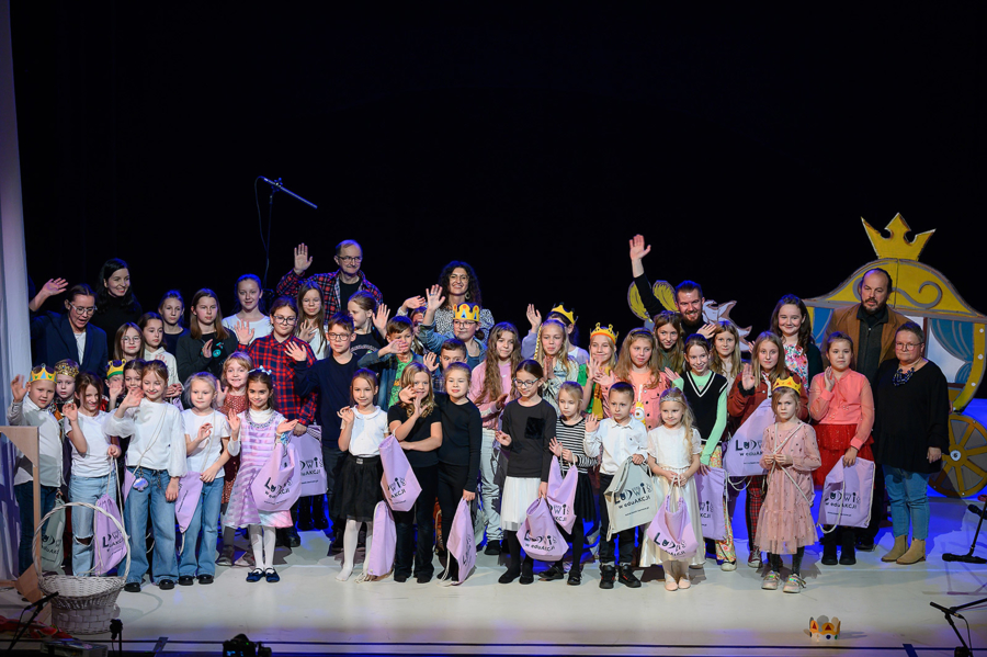 Uczestnicy projektu edukacyjnego "Ludwiś w eduAKCJI"