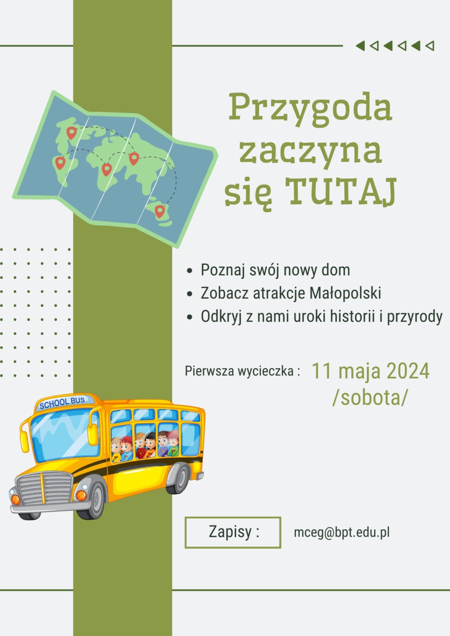 Plakat "Przygoda zaczyna się tutaj"