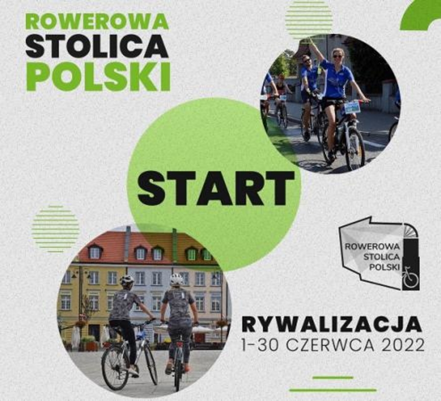 Plakat Rowerowej Stolicy Polski