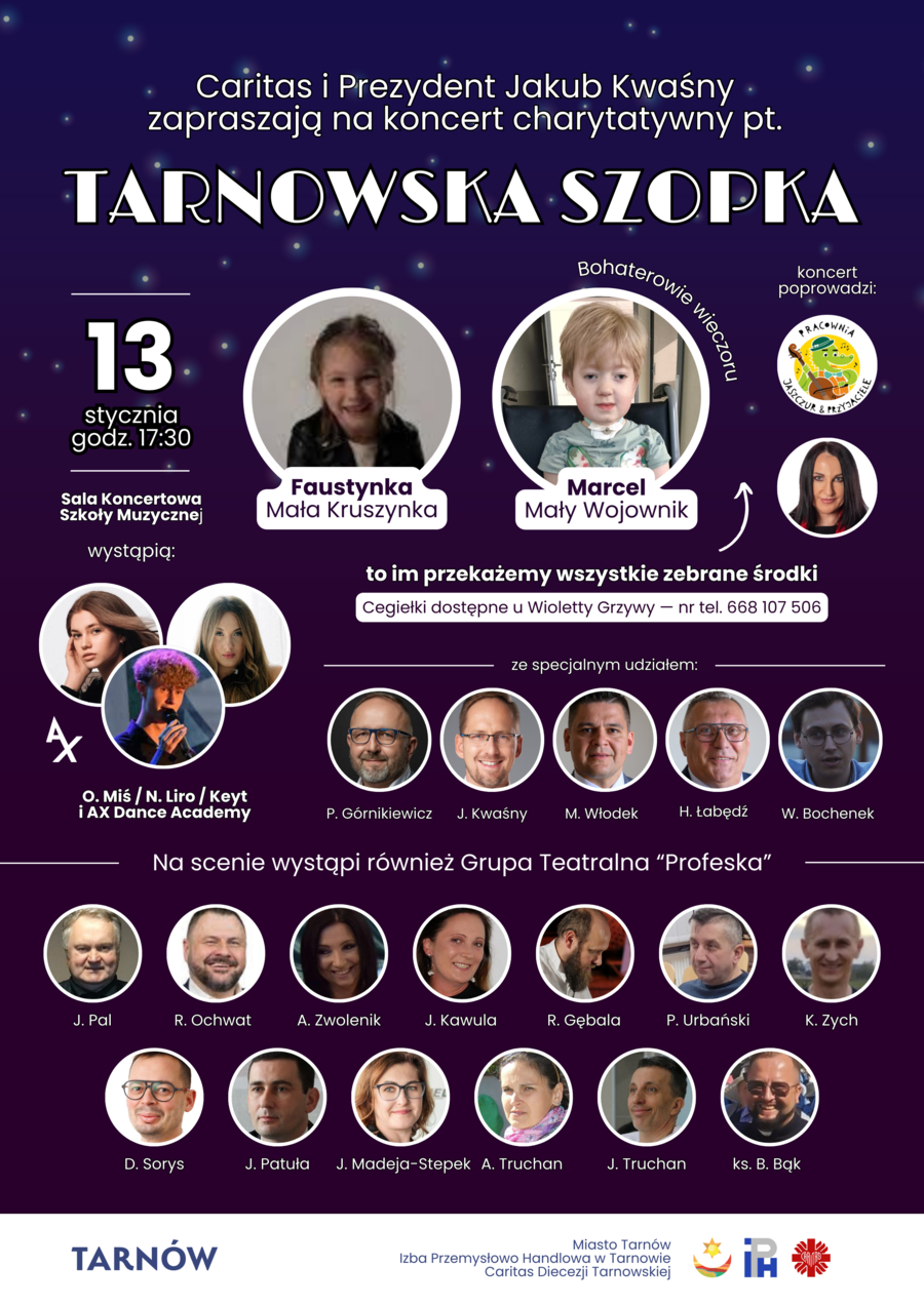 Tarnowska szopka już 13 stycznia!