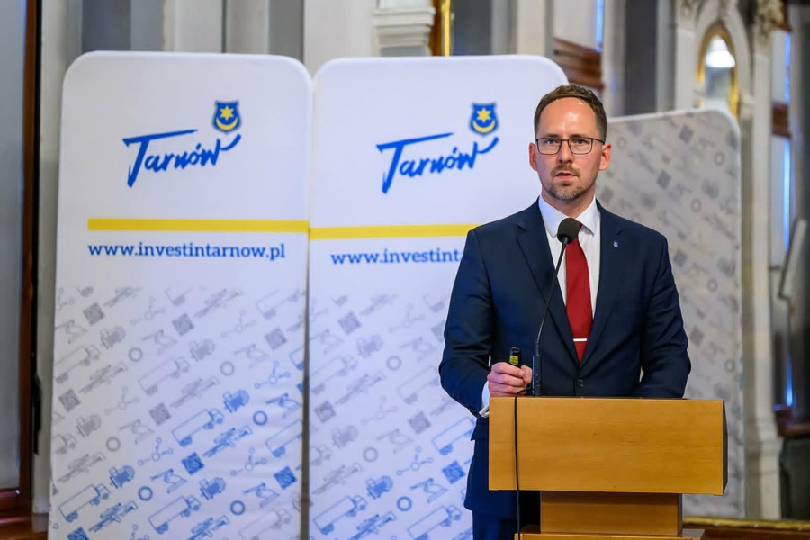 Prezydent Tarnowa Jakub Kwaśny