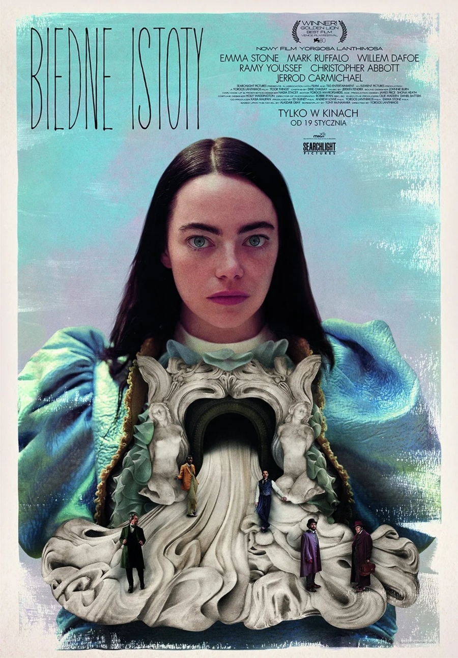 Plakat filmu "Biedne istoty"