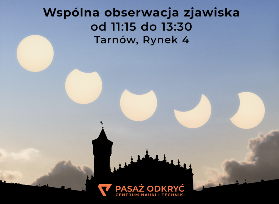 obserwuj zaćmienie z Pasażem