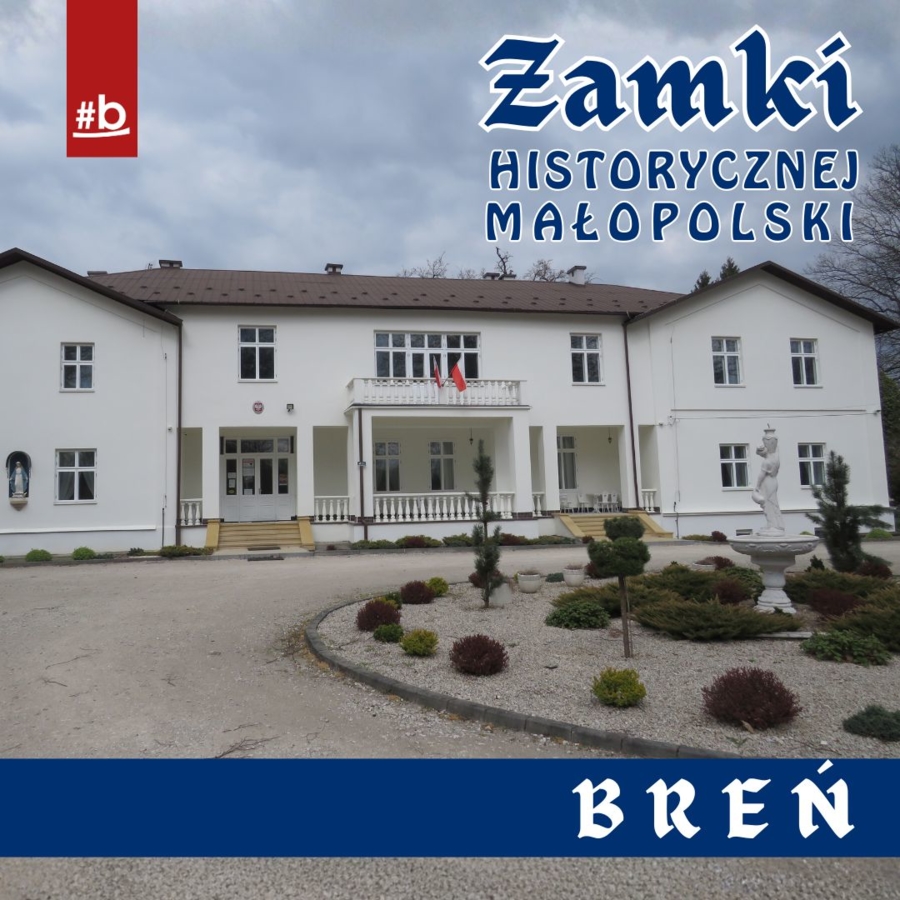 Plakat cyklu "Zamki historycznej Małopolski"