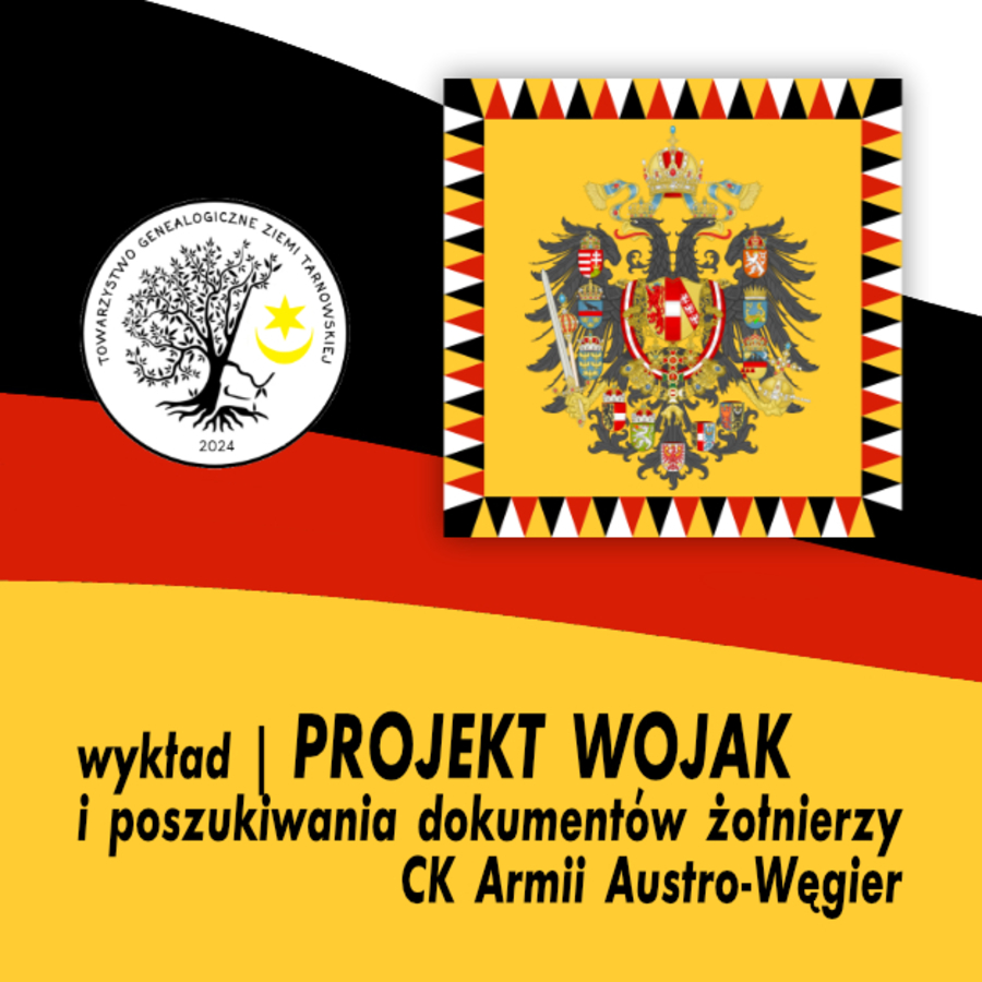 Plakat wykładu genealogicznego