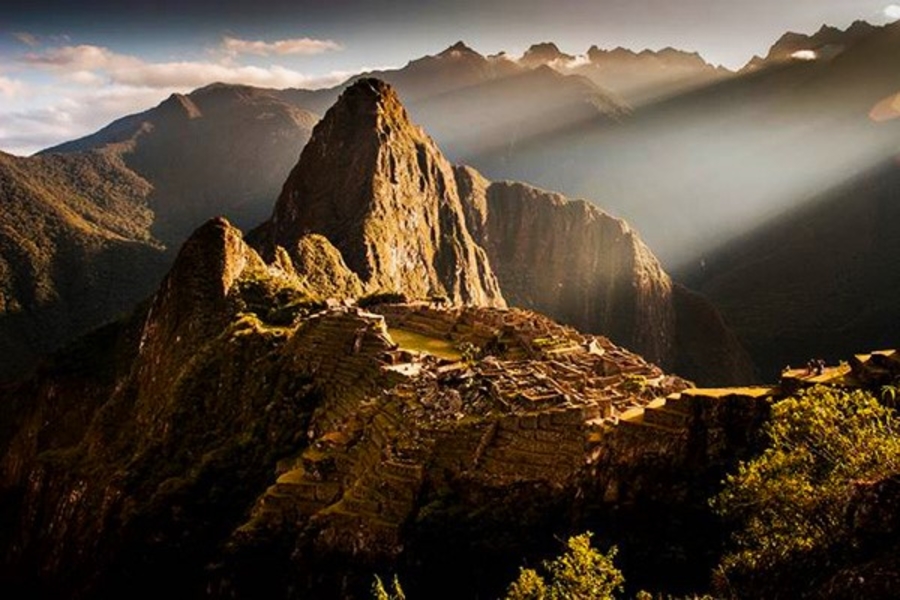 Krajobraz z Ameryki Południowej