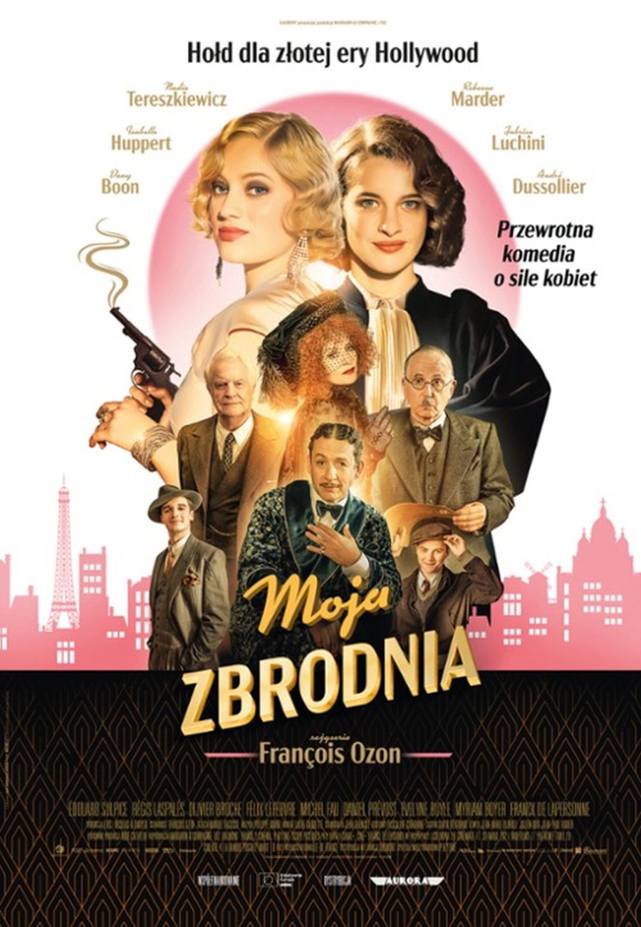 Plakat filmu "Moja zbrodnia"