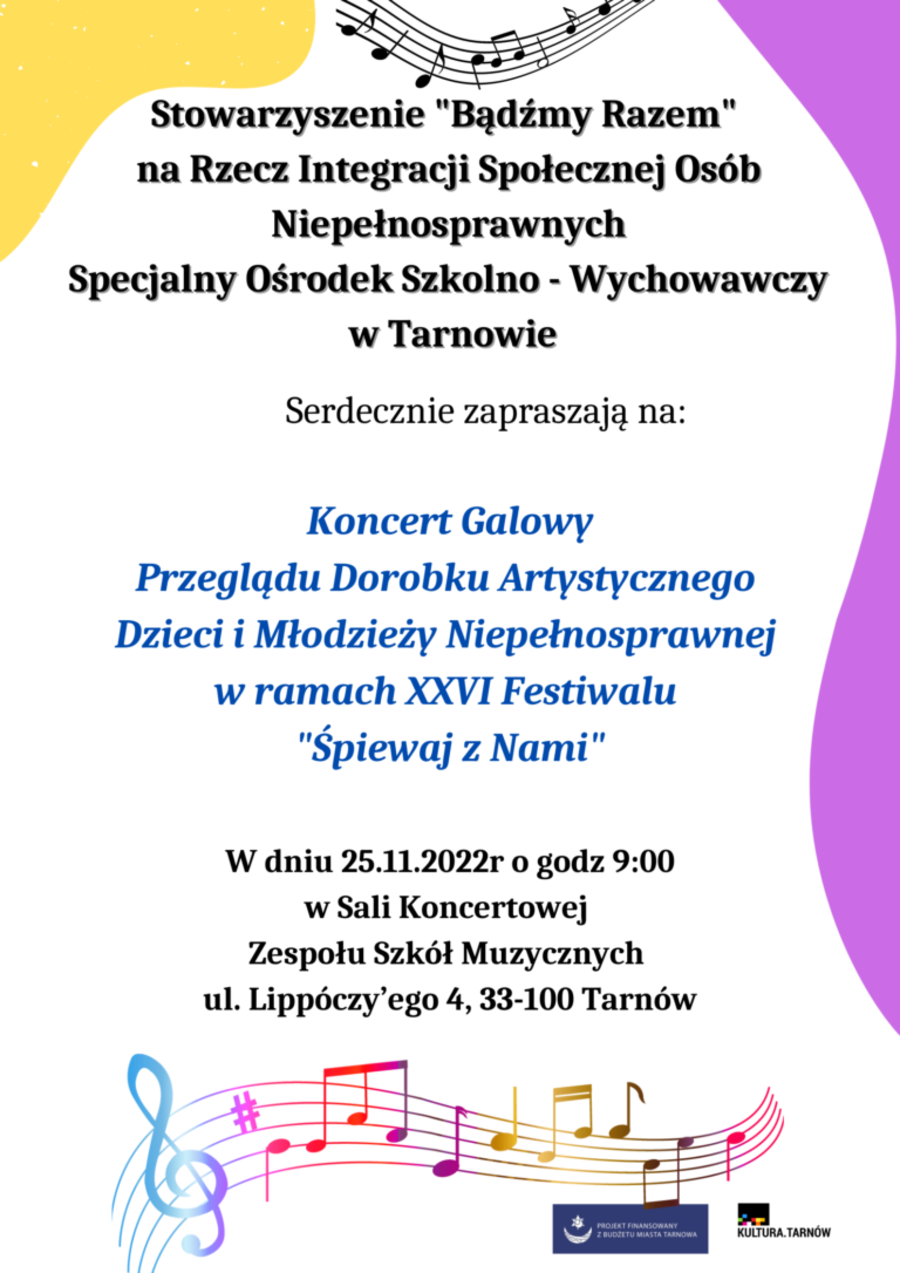 Koncert galowy „Śpiewaj z nami”