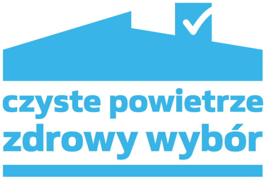 Logo akcji "Czyste Powietrze - zdrowy wybór"