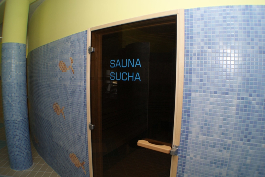 Sauna sucha w Parku Wodnym