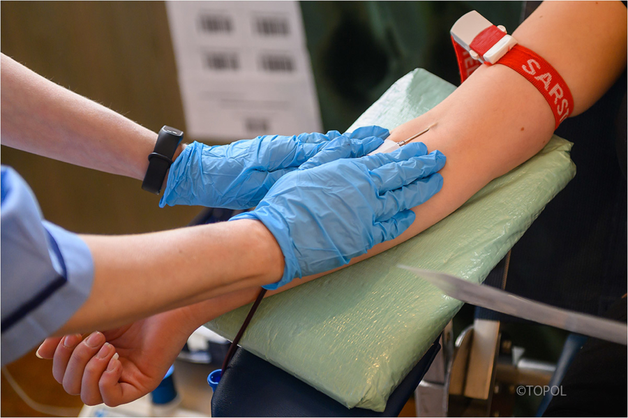 Akcja oddawania krwi