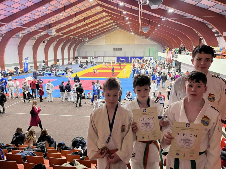 Młodzi judocy Błękitnych-MPEC Tarnów