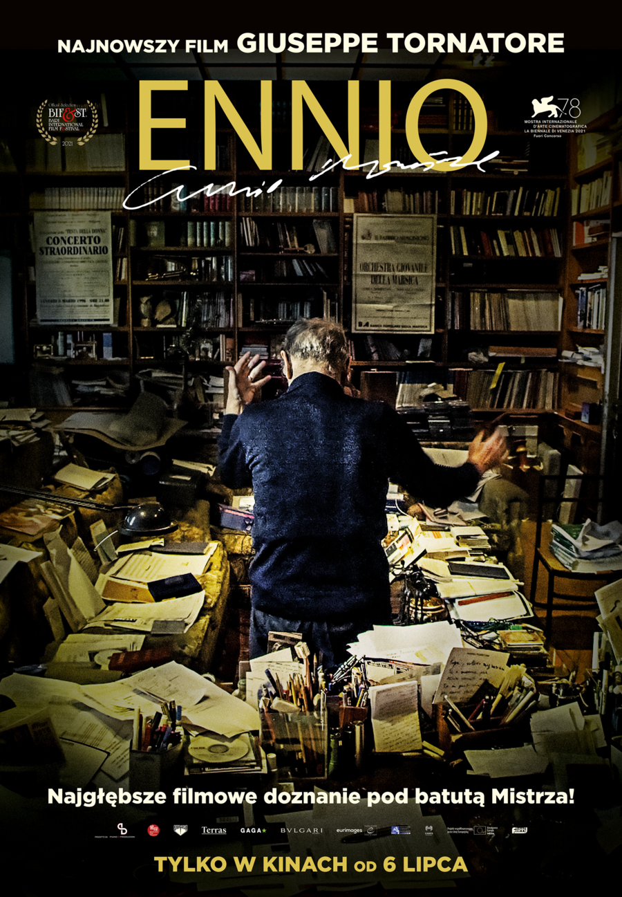 Plakat filmu "Ennio"