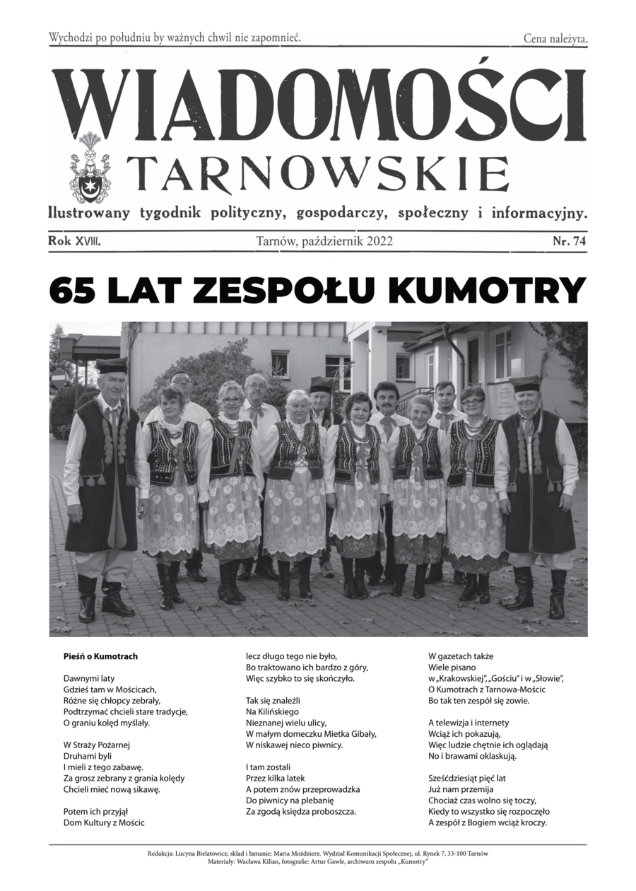 Wiadomości Tarnowskie nr 74