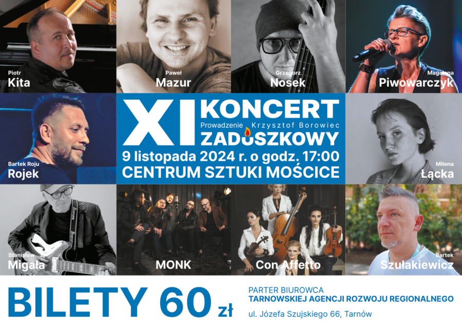 plakat koncertu