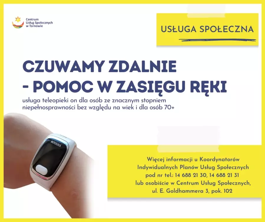 Plakat teleopieki
