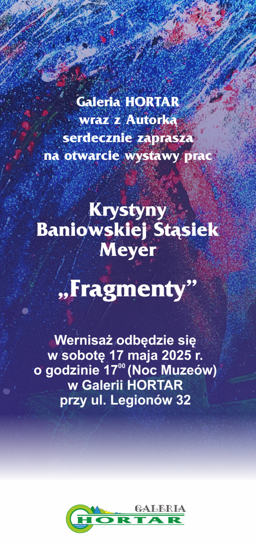 Zaproszenie na wystawę "Fragmenty"