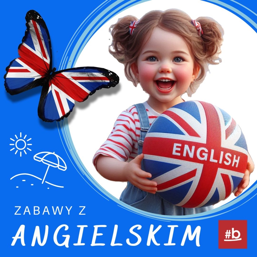 Plakat "Zabaw z angielskim"