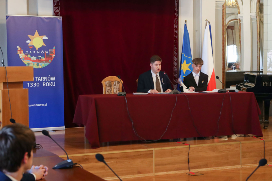 I sesja Młodzieżowej Rady Miejskiej w Tarnowie